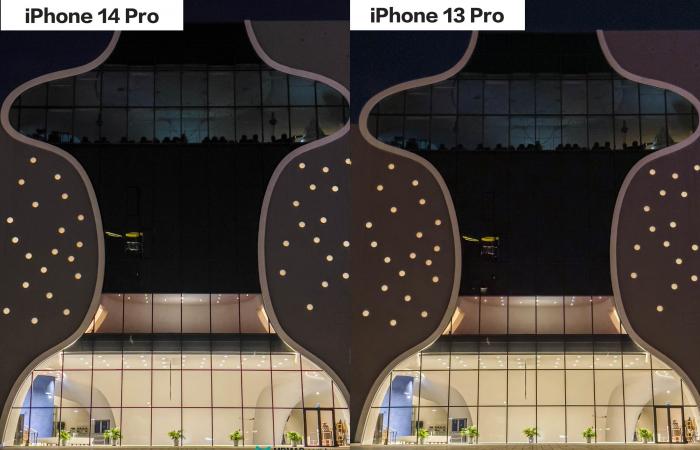 Comparison of iPhone 14 Pro night shots: more details and more accurate colors in low light sources! – Mr Crazy